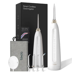 Bixdo P50 超聲波便攜水牙線機沖牙器｜5 模式深層潔齒 護龈提亮牙色