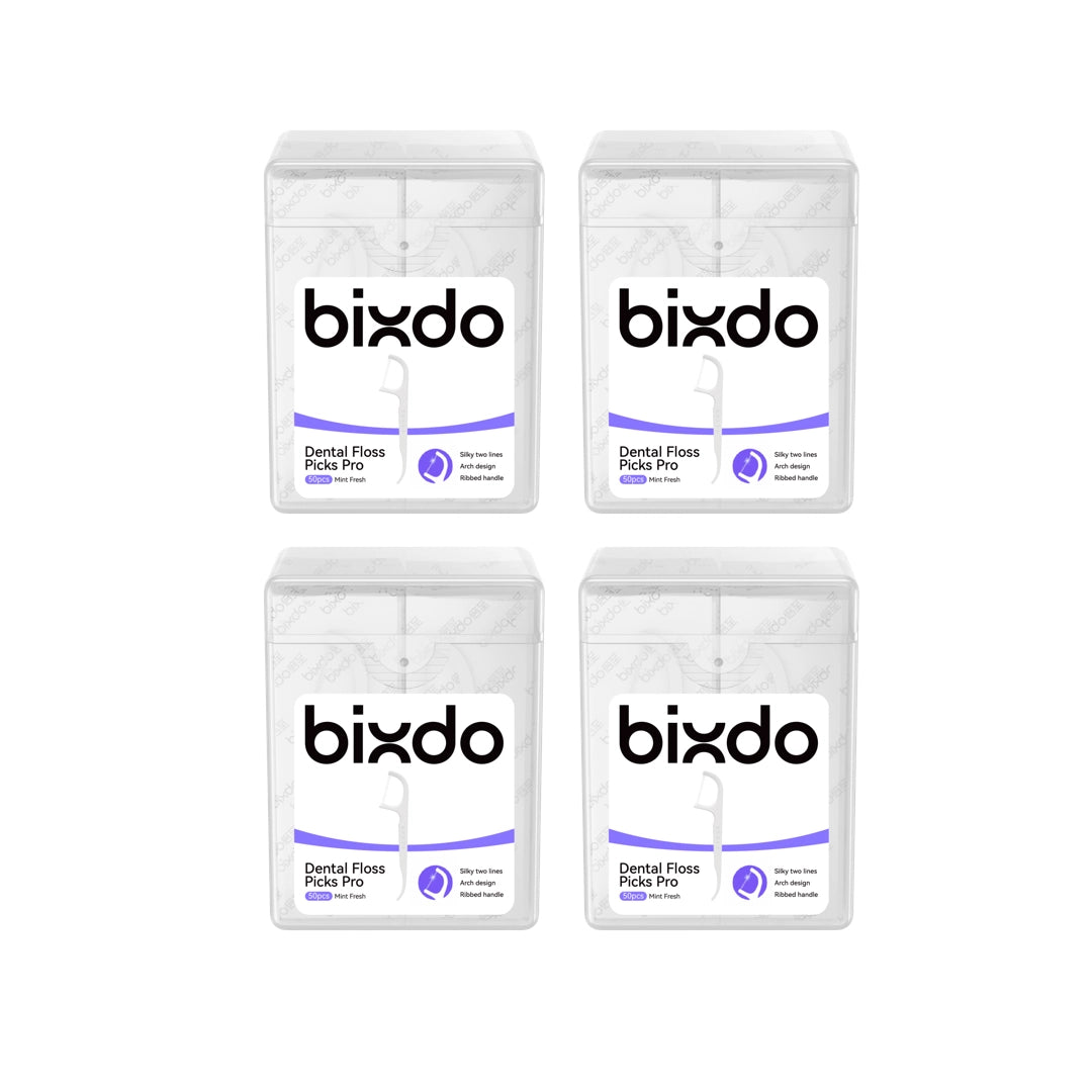 Bixdo 專業牙線棒 Pro｜50 支盒裝 獨立包裝 高韌不易斷裂